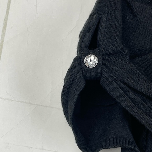 Vivienne Tam Black Cree Neck Tube Top Size M - Picture 3 of 6